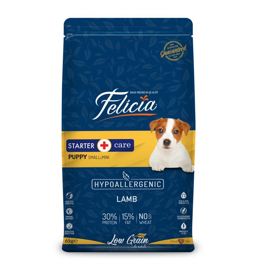 Felicia Kuzu Etli Küçük Irk Yavru Ve Hamile Köpek Maması 2X3 KG | SRC: Barcode: 8681299606634